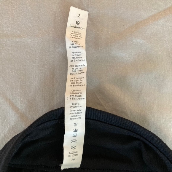 Lululemon Beyond the Studio Jogger Black High Rise Pants Size 2 - Picture 5 of 12